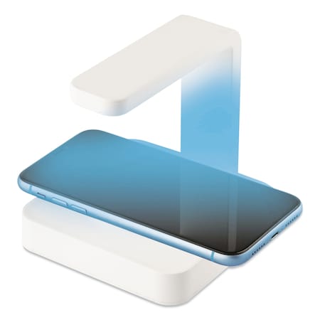 Itek Sterilizer and Wireless Phone Charger, White UV-6/1782